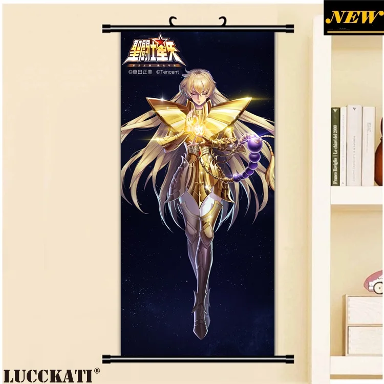45X95 см святая Сейя Рыцари зодиака Seinto Seiya CAME мультфильм аниме Настенная картина плакат в рулоне холст живопись