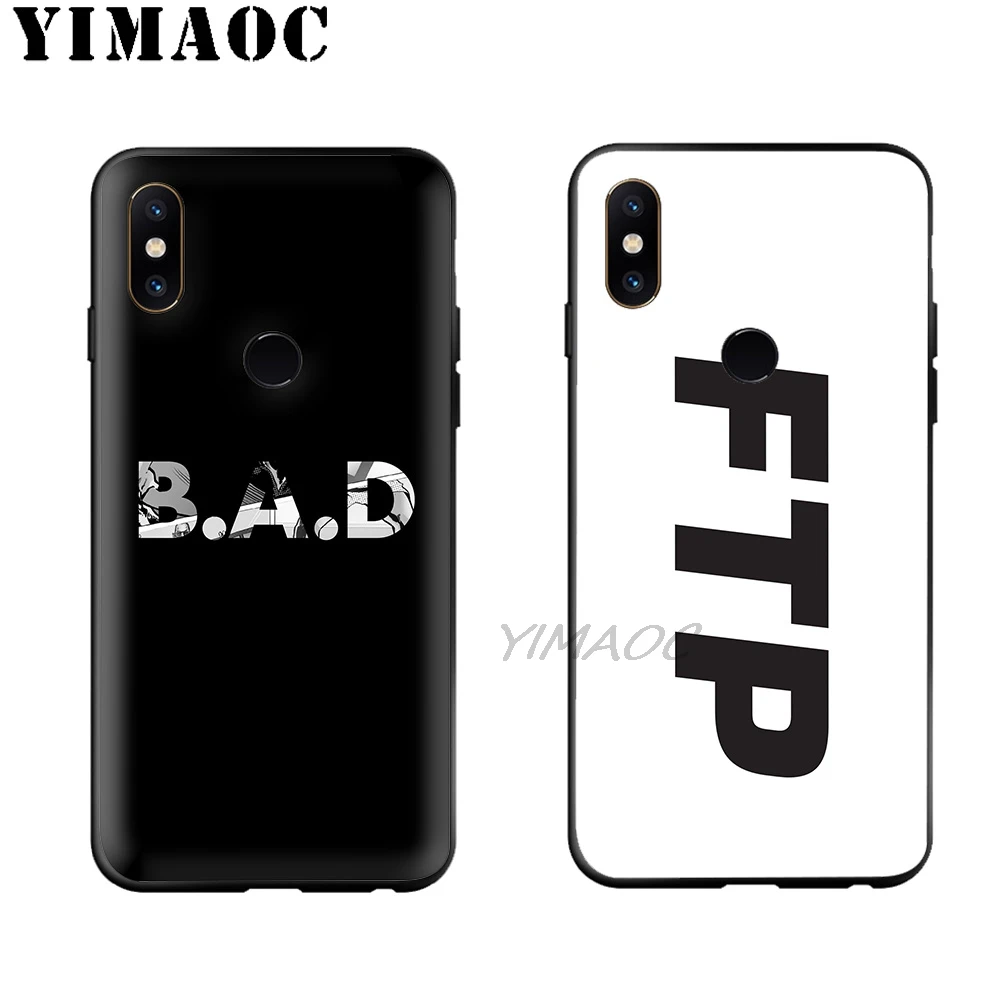 Мягкий чехол YIMAOC с логотипом FTP CHILL Cool для Xiaomi Mi 9 9T 8 SE 6 MAX 3 A1 A2 Lite MIA1 MIA2 A3 CC9E CC9 Pro |