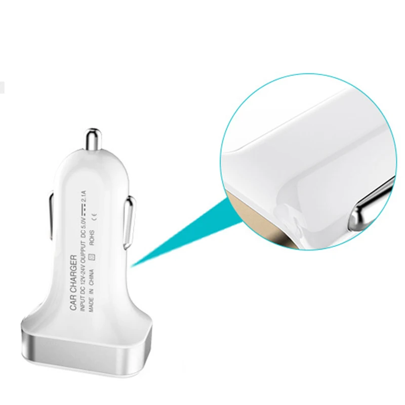 2.1A двойной USB порт зарядное устройство s цифровой светодиодный дисплей