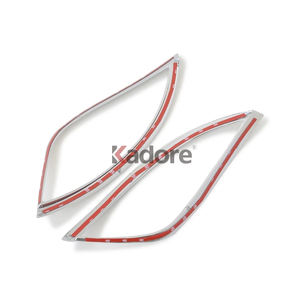Для hyundai Tucson IX35 IX 35 2010 2011 2012 ABS хромированный задний отражатель противотуманный светильник крышка лампы Наклейка декоративная отделка Аксессуары