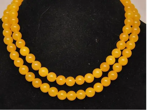 Бесплатная доставка&gt 2 ряда 10 мм натуральный Южная Америка круглые бусы ожерелье