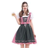 new germany tradition oktoberfest dirndl beer girl costume dressapron