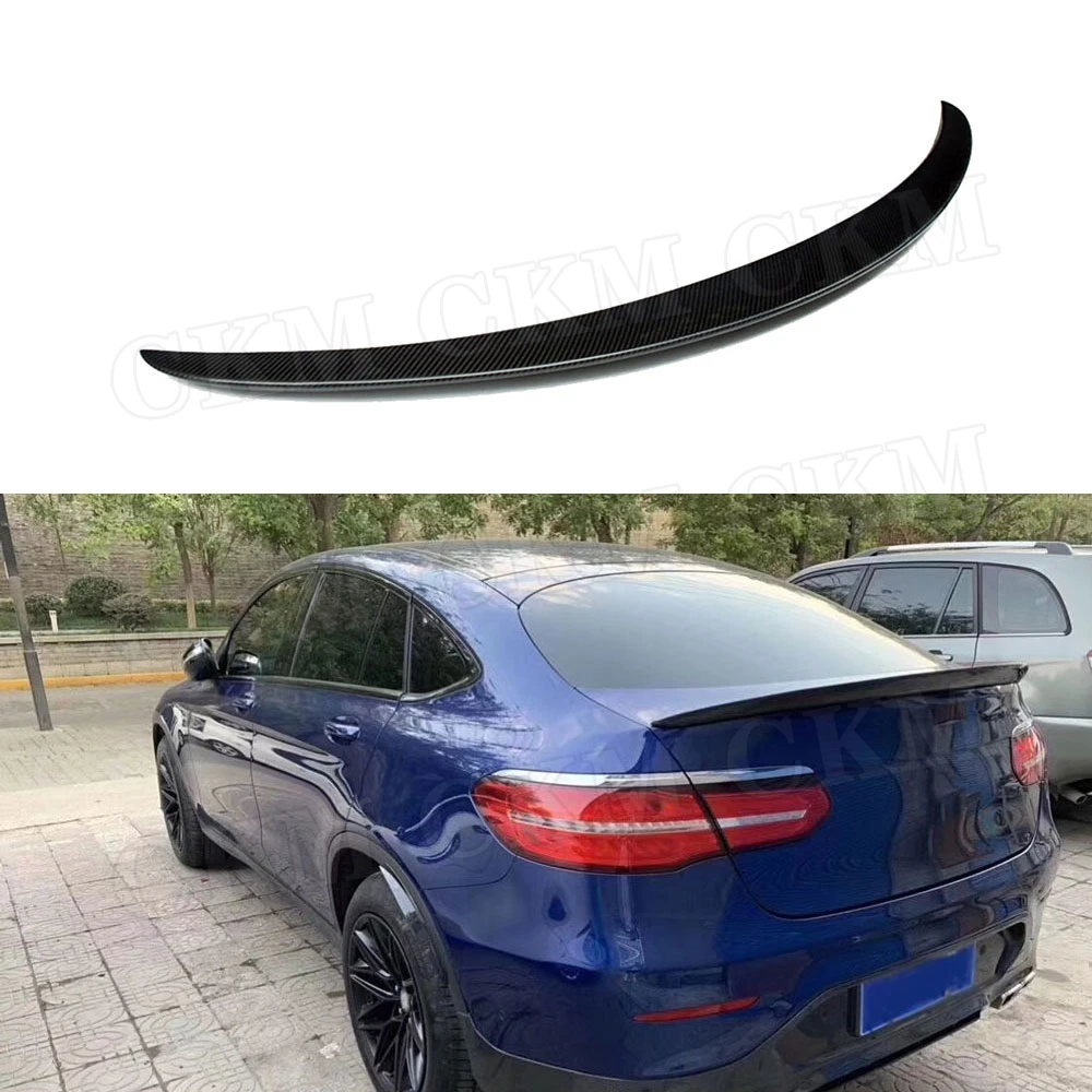 Задний спойлер W253 из углеродного волокна для Mercedes Benz GLC Class Coupe C253 GLC250 GLC300 GLC350 2016 2017
