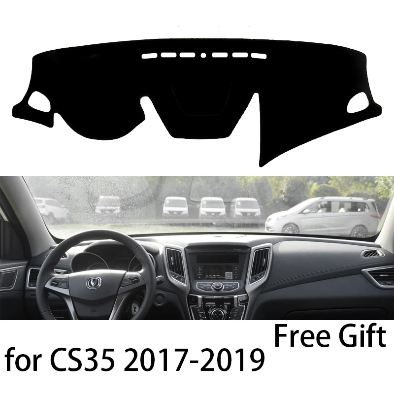Коврик для приборной панели changan cs35 2017 2018 защитная накладка коврик подушки