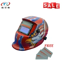 automatic welder mask solder mask lithium battery solar power welding helmet trq hd10 with 2233de