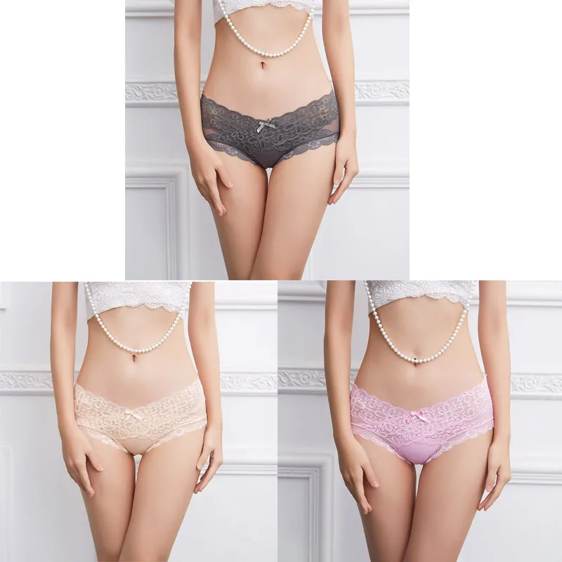gray skin pink TEXIWAS, сексуальные трусики, модные кружевные трусики с перекрестными ремешками для женщин, бесследные хлопковые трусы с промежностью, женские трусики, нижнее белье для женщин, трусы с низкой посадкой - Цвет: gray skin pink