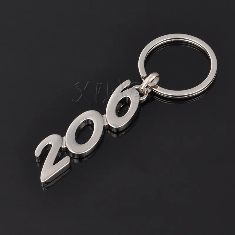Автомобильные брелки автомобильные цифровые брелок для ключей Peugeot 206 207 307 308 408 508