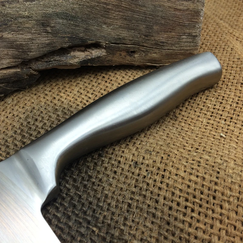 Лидер продаж стальные кухонные ножи без швов для резки рубки ломтики костей