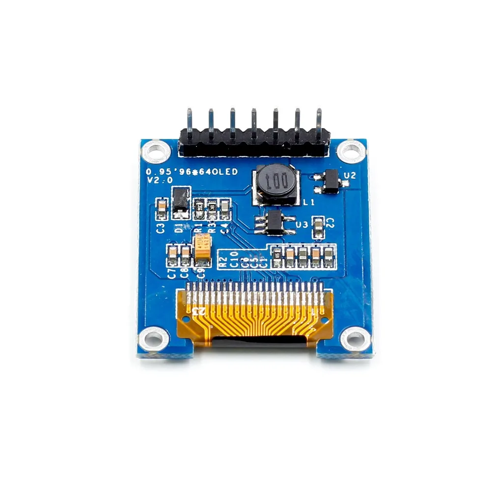 0 95 дюймовый SPI полноцветный oled-дисплей DIY модуль 96x64 LCD для Arduino SSD1306 Драйвер IC