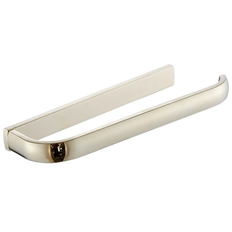 

Free shipping copper bathroom accessories gold plated towel ring towel holder
