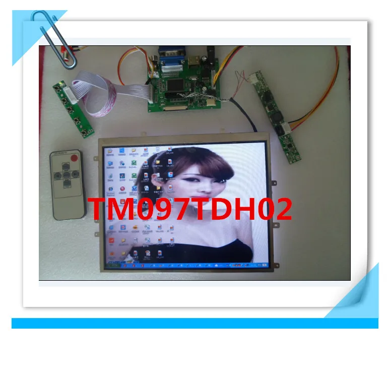 TM097TDH02 9 7 дюймов 1024*768 бортовые комплекты DYI HDMI + 2AV VGA плата драйвера заднего вида