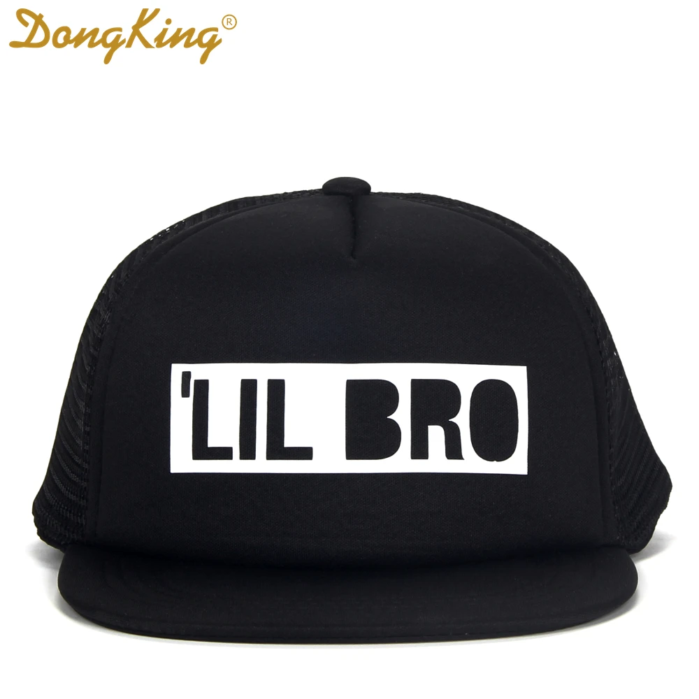 Детская шляпка дальнобойщик DongKing кепка BIG BRO шляпа SIS LIL Snapback вечерние шляпки для Big