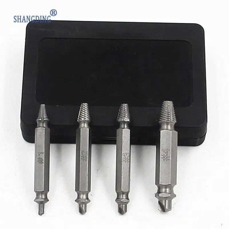 4 шт. экстрактор поврежденных винтов для деревообработки|woodworking tools|tools for drillscrew