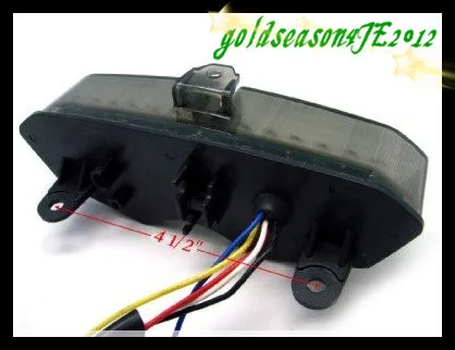 Дым светодиодный задний фонарь + поворотники для 2003 2008 Yamaha YZF R6 03 05 R6S 06 08|turn signal|turn