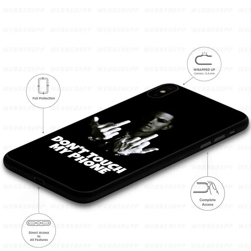 WEBBEDEPP Eminem Rap God Soft Case for Huawei Mate Honor 20 6A 7A 7C 7X 8 9 9X 10 View Lite Pro 30 |