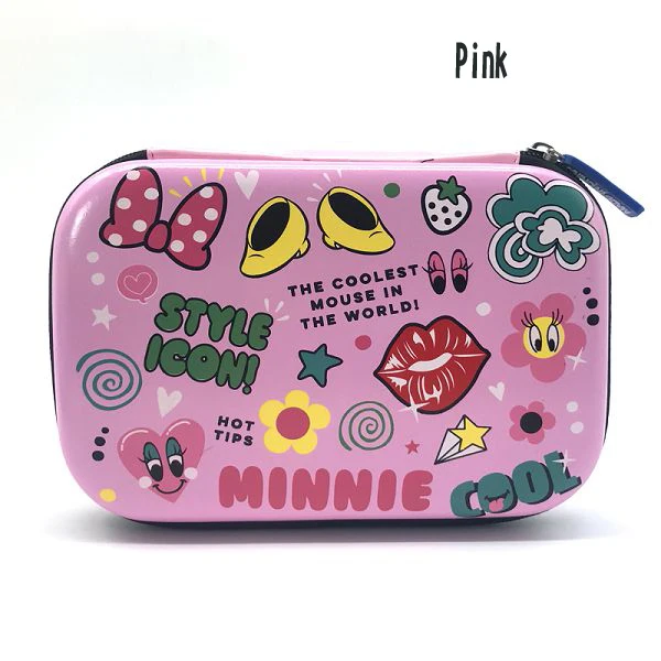 Pink emoji Пенал Estuche Эсколар Kalemlik животного КАЛЕМ Kutusu Estuches Para El колеги коробка школы Kawaii карандаш большой единорог - Цвет: Pink emoji