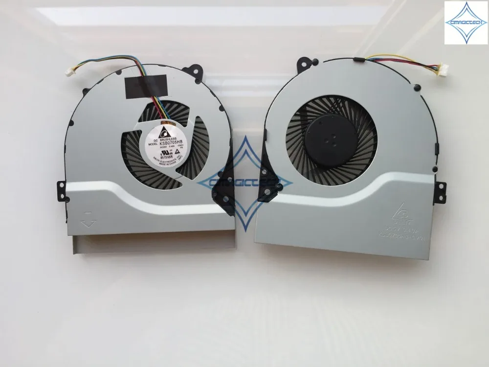 Оригинальный Новый охлаждающий вентилятор для ноутбука ASUS X550 X550V X550C X550VC X450 X450CA