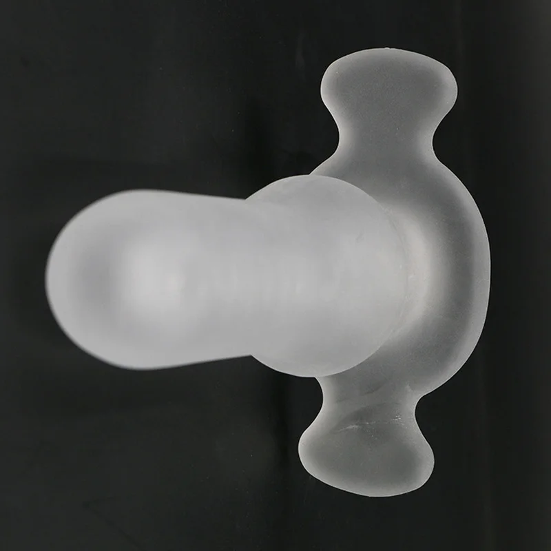 Hot Silicone Hollow Anal Plug Dildo Sleeve Penis Anus Stimulation Butt Plugs Prostata Dick Massage Male Masturbator Sex Products | Красота и