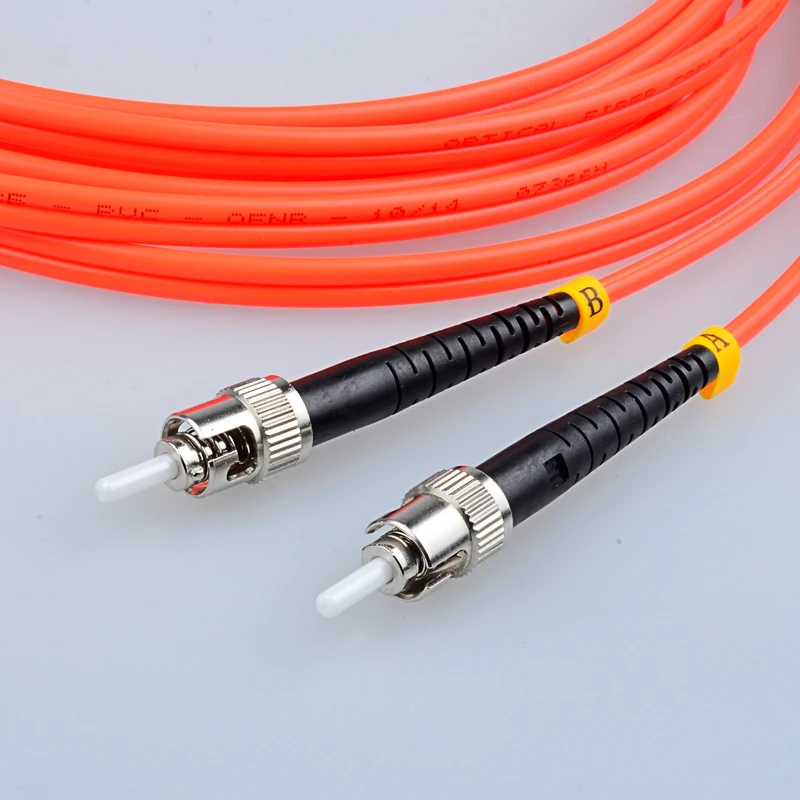 3 Meter LC to ST Fiber Optic Cable MultiMode Duplex Patch Cord OM1 62.5/125 | Мобильные телефоны и аксессуары