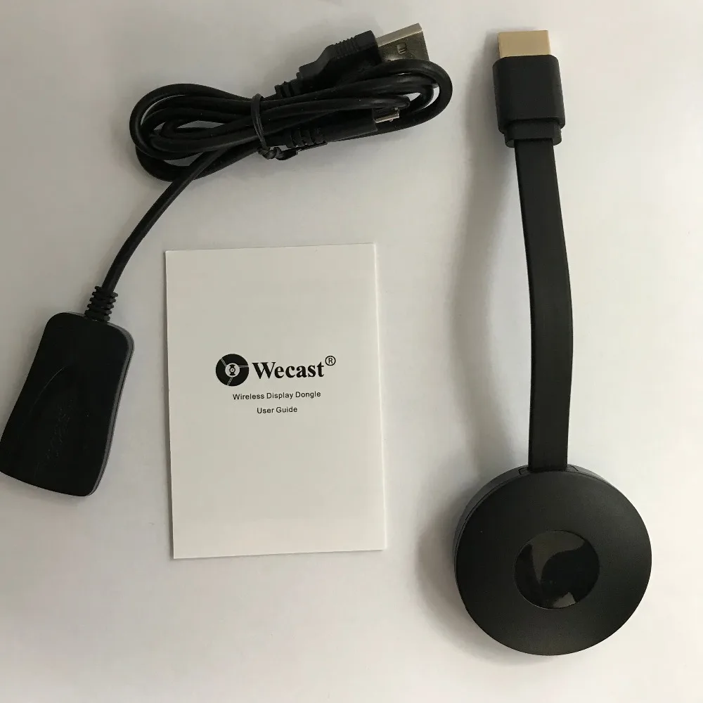 Новая упаковка Высокое качество wifi дисплей HD ТВ ключ Wecast E8 палка Miracast Airplay DLNA
