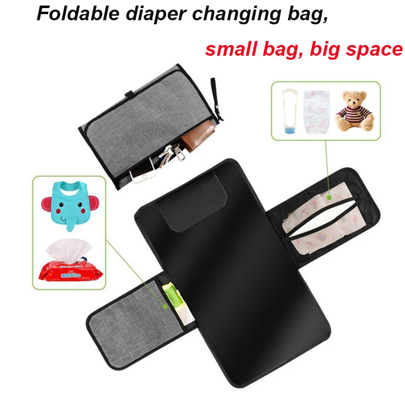 2019DC03 Детские Портативные складные пеленки легко переносить водонепроницаемый