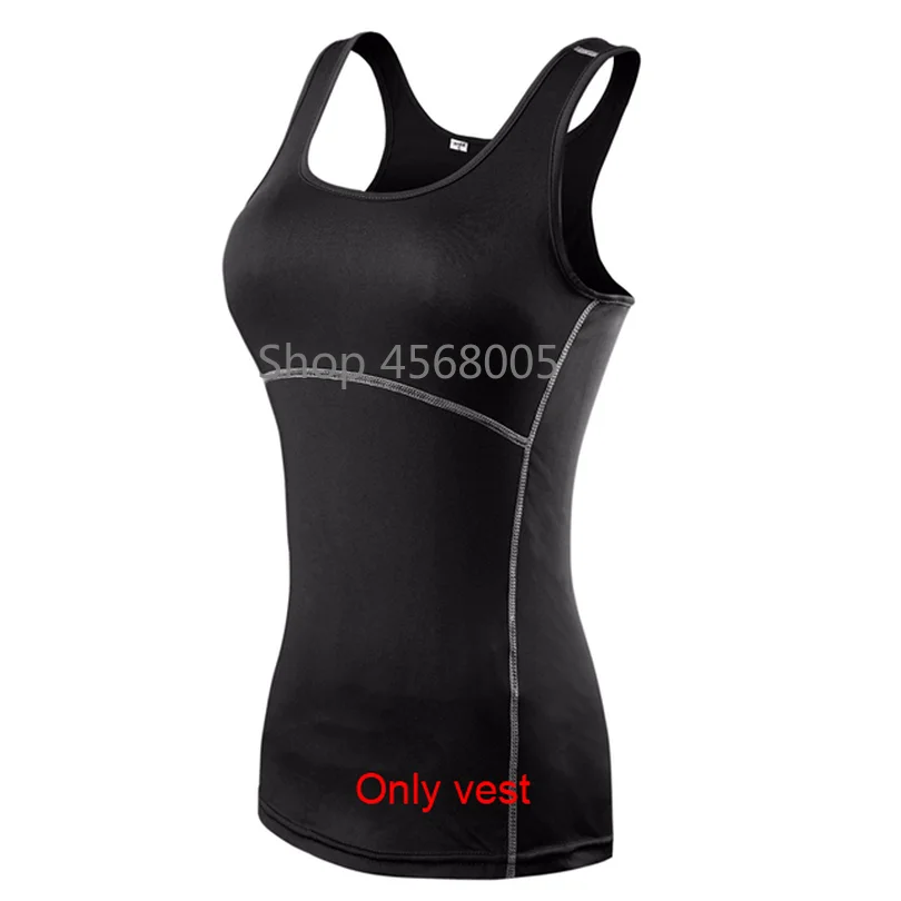 Sleeveless Yoga Set Women Running Fitness Sport Vest+Pants Leggings Gym Clothes Jogging Suit | Спорт и развлечения