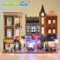susengo led light kit for 10255 the assembly square toys lighting set compatible with 15019 30019 no building blocks model