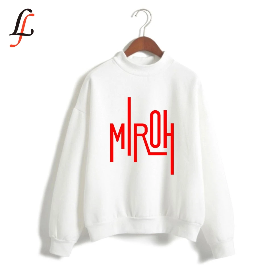 Straykids harajuku/Детские толстовки с капюшоном и высоким воротником Kpop Женская одежда