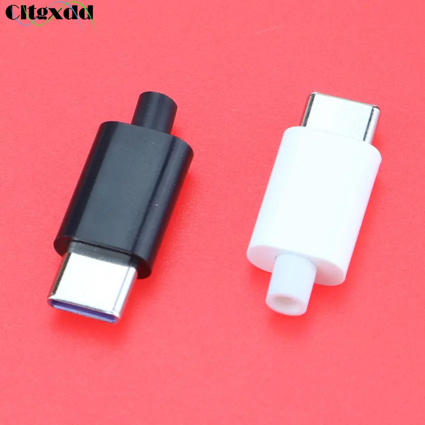 

CLTGXDD 1PCS 5A DIY USB Type-C Male Plug Welding Type Plug Type C Data and Charging Welded Wire Connector