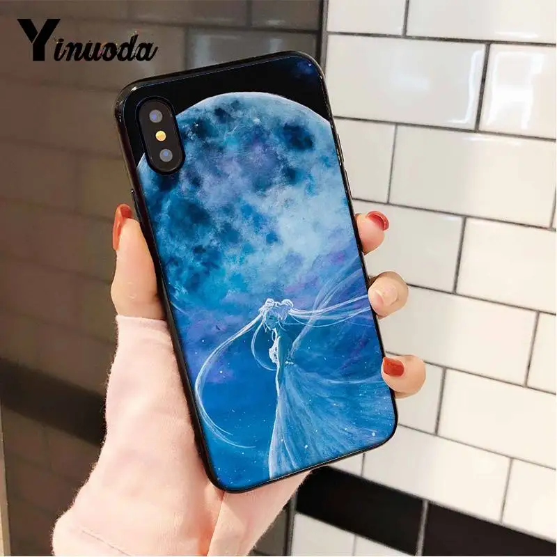 A16 Yinuoda Сейлор Мун эстетическое красивое аниме девушка чехол для телефона для iPhone 5 5Sx 6 7 7plus 8 8Plus X XS MAX XR 10 11 11pro 11promax - Цвет: A16