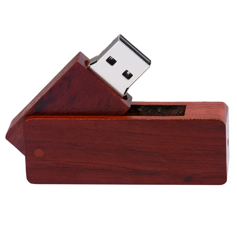 Red Wood1 JASTER USB 2,0 деревянный квадратный армейский нож Флешка 64 ГБ 32 ГБ 16 ГБ 4 ГБ Usb флеш-накопитель свадебный подарок карта памяти(10 шт. бесплатный логотип - Цвет: Red Wood1