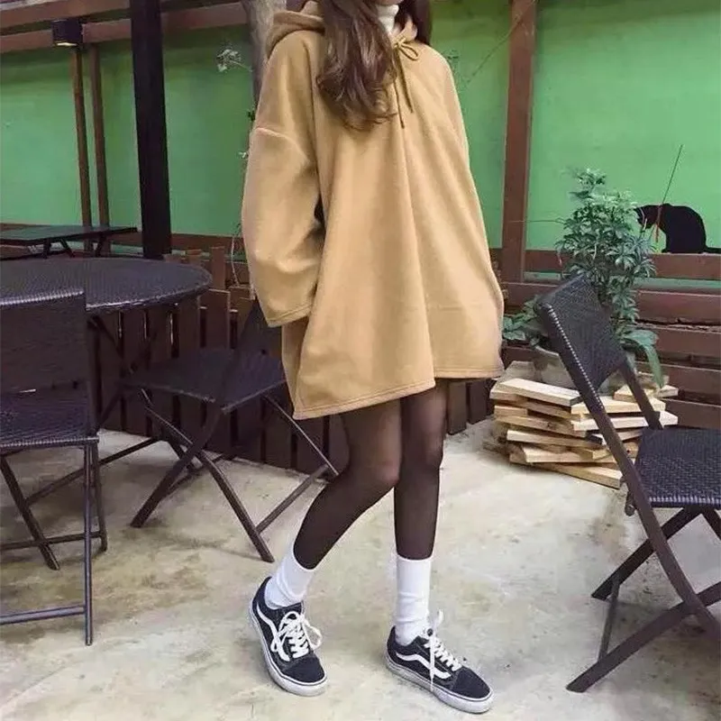 Модная кофта с длинными рукавами и буквенным принтом Harajuku из хлопка с принтом для девочек светильник розового пуловера, топы с О-образным вырезом, Женская толстовка с капюшоном на осень и зиму, T7