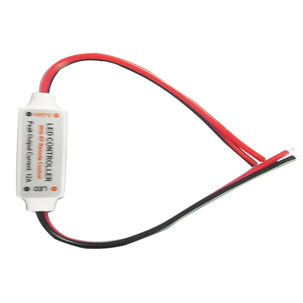 1X12V провод RF беспроводной переключатель управления Лер диммер для мини LED полоса