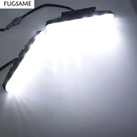 fugsame 12w led daytime running light drlcar fog lights head lamp 12v universal