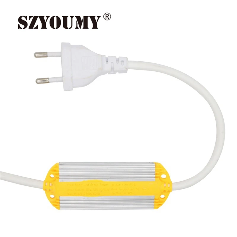 SZYOUMY 1/2/3/4/5 м/лот 120 светодиодов/м 220 В SMD 5730/5630 Светодиодная лента белая и теплая
