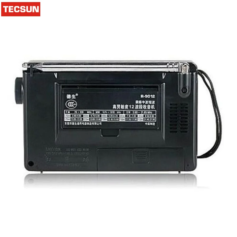 Портативный радиоприемник TECSUN R-9012 R9012 AM/FM/SW 12 диапазонов с внешней антенной AN-05