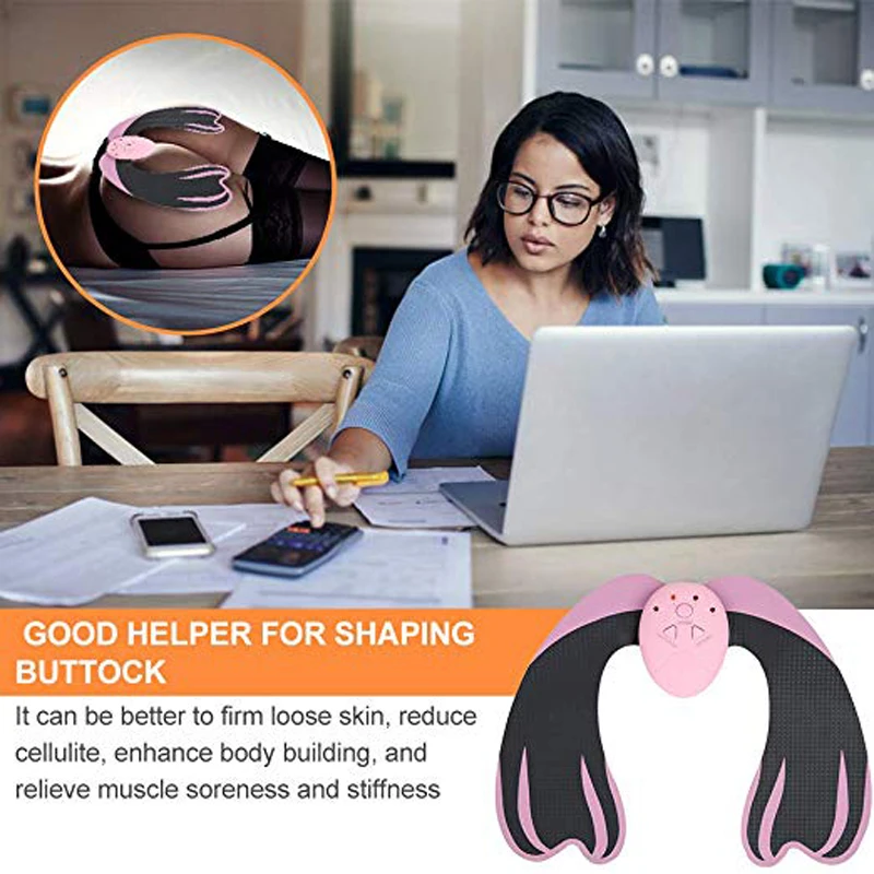 

EMS Hip Trainer Wireless Muscle Stimulator ABS Fitness Buttock Lifting Butt Massage Electric Vibration Stimulation Body Slimming