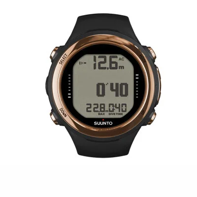 coppery NiteScuba аксессуары для подводной фотосъемки Suunto D4i Novo компьютерные часы для дайвинга с USB для подводного плавания - Цвет: coppery