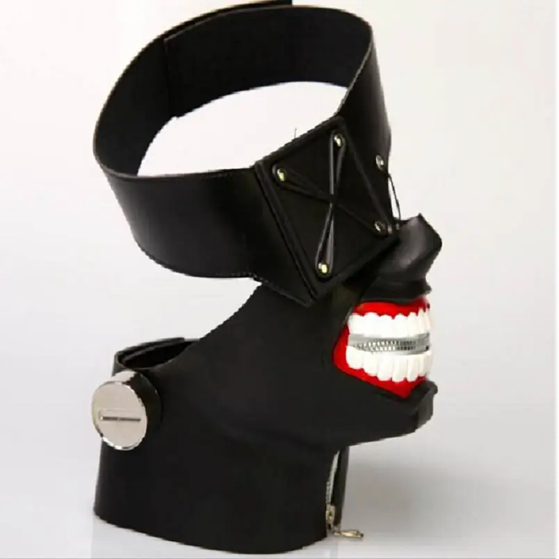 High-Q унисекс Японские Аниме Токийский Гуль маски Kaneki Ken Косплей костюмы 3D маска