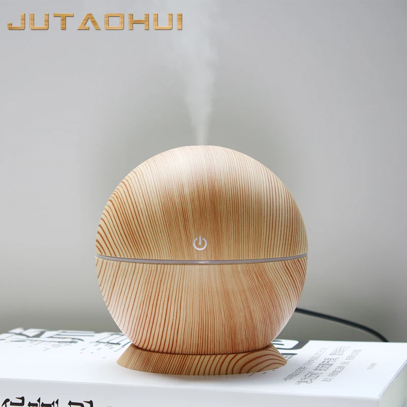 Мини usb увлажнитель воздуха дерево зерно арома диффузный стол украшение эфирное