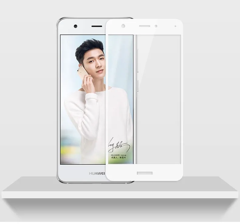 White Для huawei Nova закаленное стекло 9H 3D полное покрытие экрана Взрывозащищенная защитная пленка для huawei Nova 5" - Цвет: White