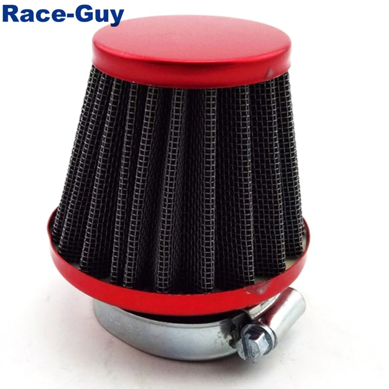 Очиститель воздушного фильтра из красной стали 38 мм для мотоциклов квадроциклов