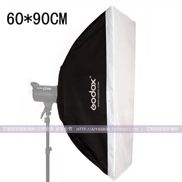 Godox 60x90 см крепление Bowens студийный свет софтбокс из алюминиевого сплава кольцо
