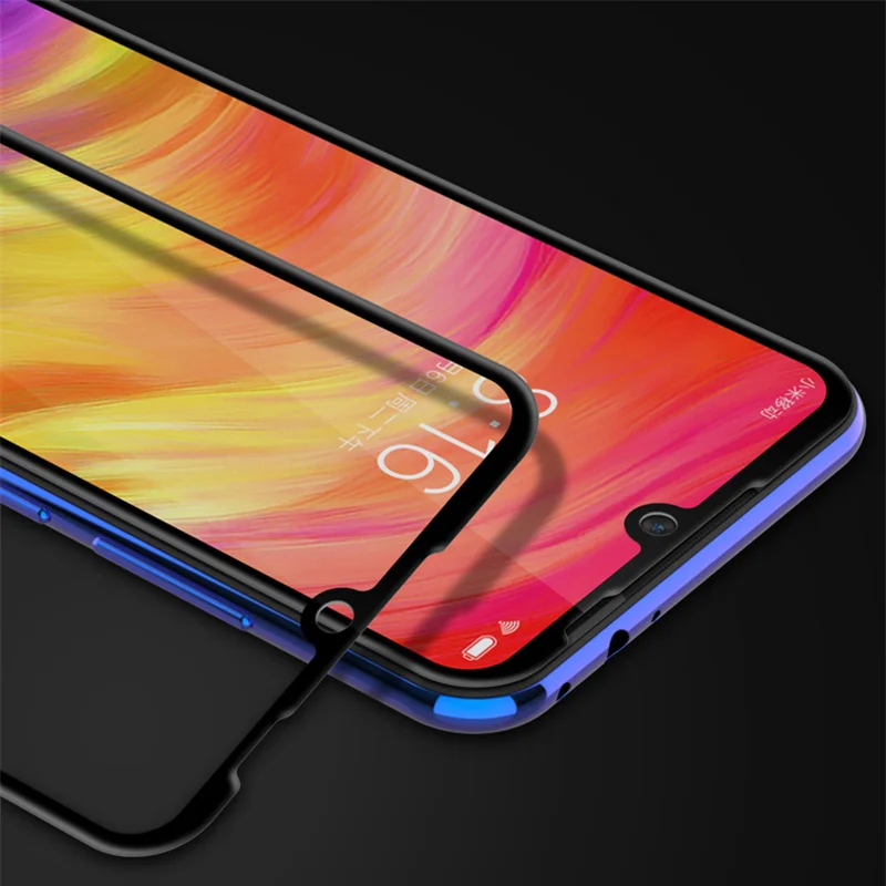 Закаленное стекло 9H с полным покрытием для Xiaomi Redmi Note 10 9 7 8 Pro 8T /Redmi 7A 8A 9A C Защитная