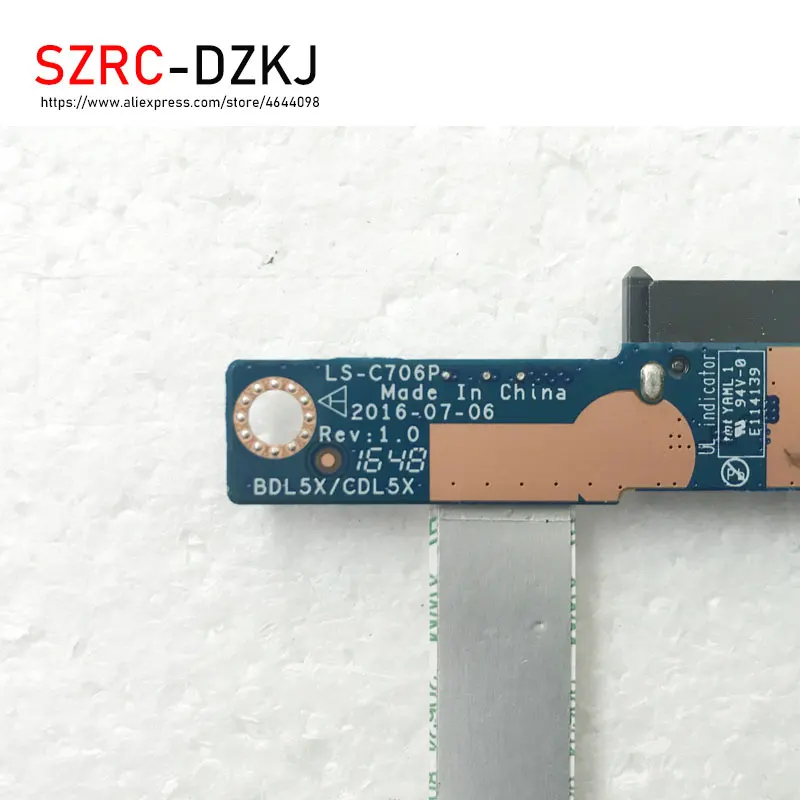 Оригинальная плата коннектора ODD DVD для HP 15-A 15-AR 15-AR020 15-AC 15-AC121DX интерфейсная