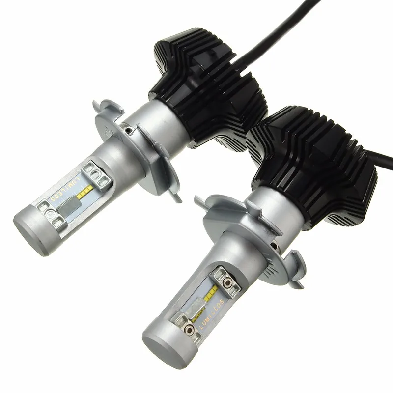 Светодиодсветильник фара H4 Canbus 80 Вт Lumi LED ZES дальний/ближний свет автомобильная