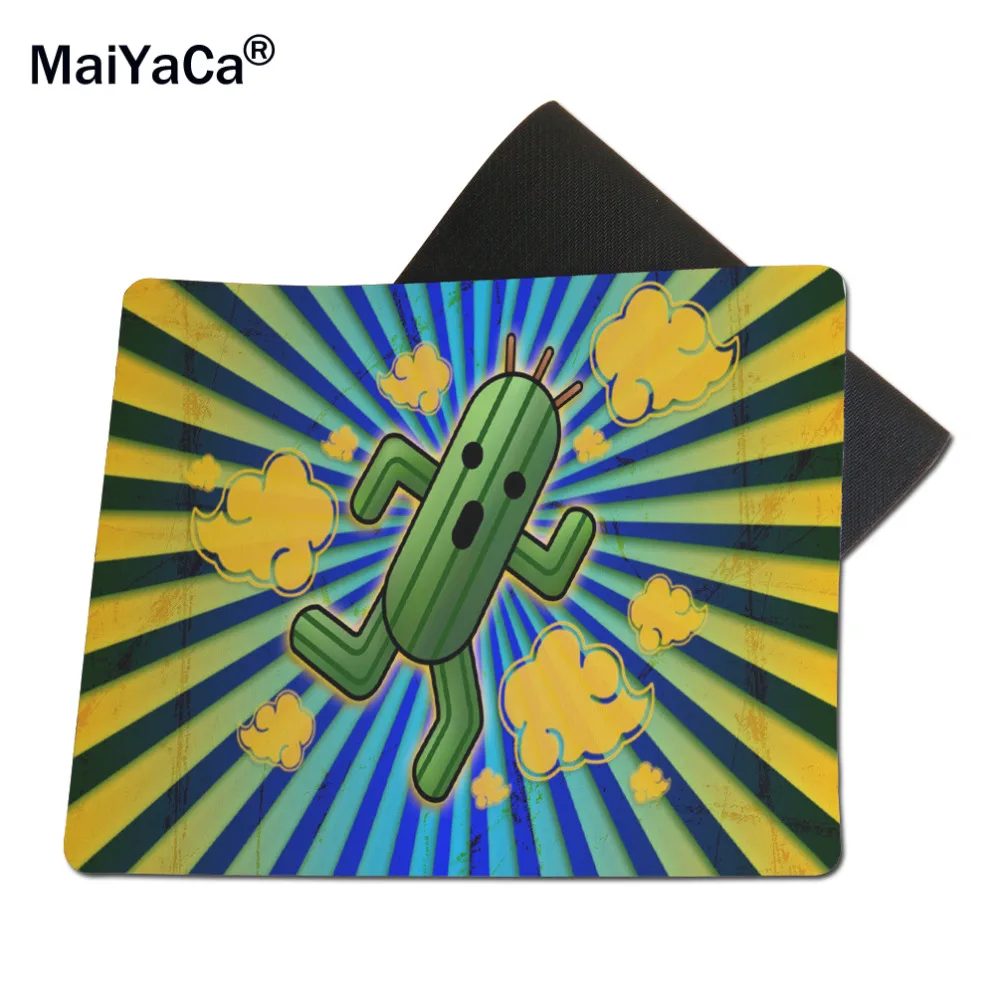 

MaiYaCa Running Cactus Mousepads Rubber Pad Mousemats Size 18*22cm and 25*29cm Lock and No Lock Mouse Pad 20cm*25cm*0.2cm