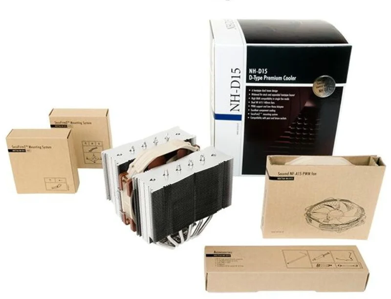 CPU cooler Noctua NH-D15 for Intel LGA775 1150 1151 115x 2011 Cooling AMD radiator fan | Компьютеры и офис