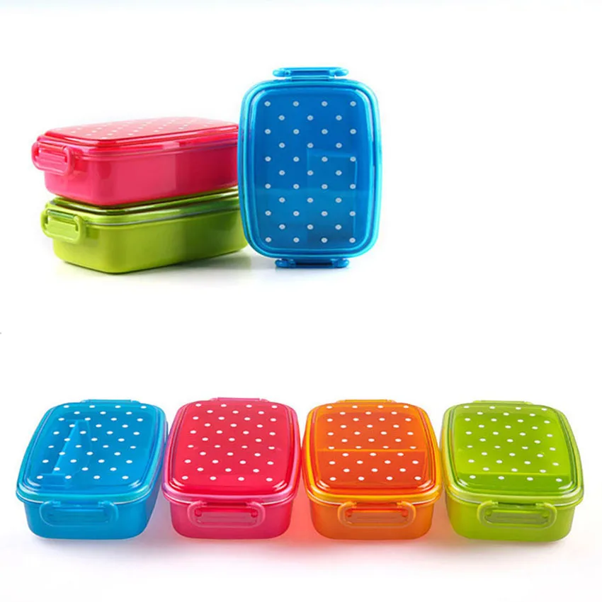 Ланч боксы для детей фруктовый Снэк Bento микроволновый Ланч-бокс Портативный в