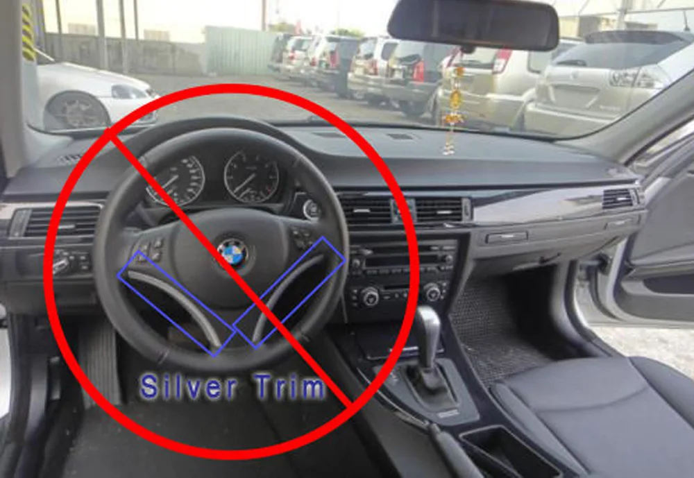 Отделка рулевого колеса из углеродного волокна для BMW E87 E90 E91 E92 E93 2005-2008 |